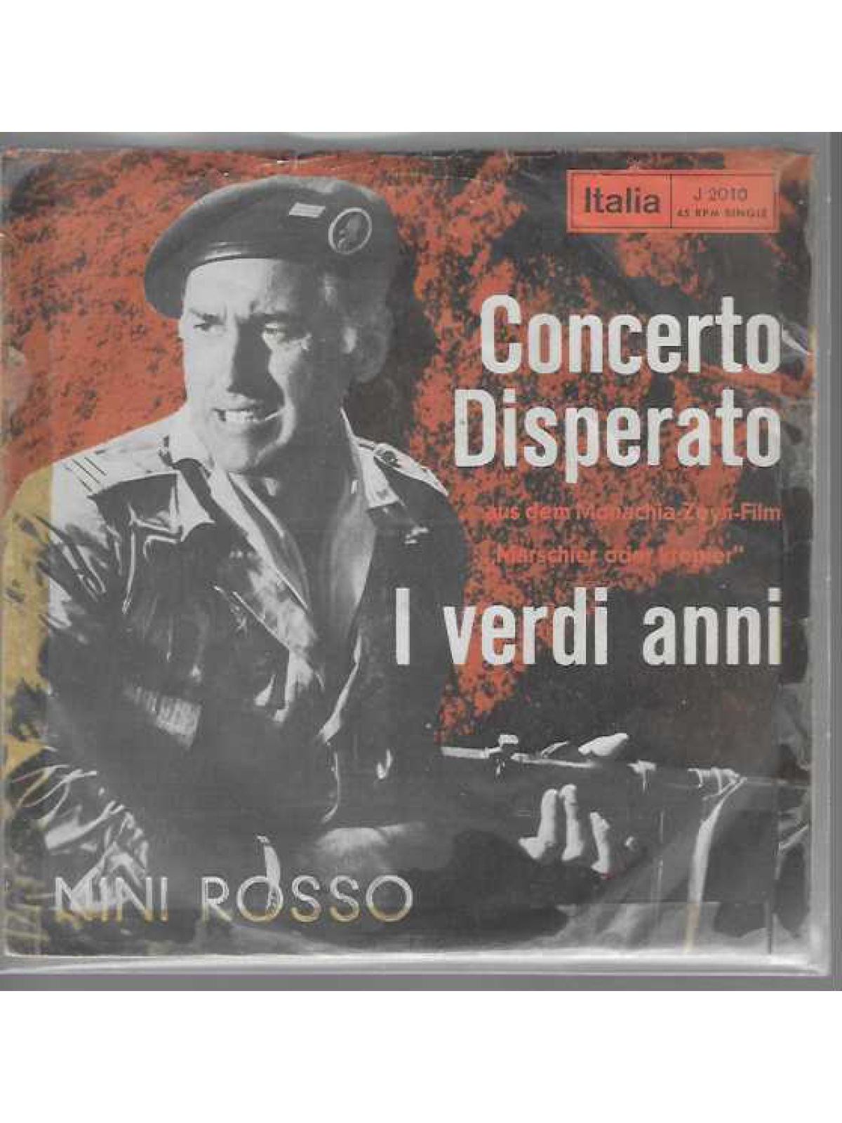 SINGLE / Nini Rosso – I Verdi Anni / Concerto Disperato