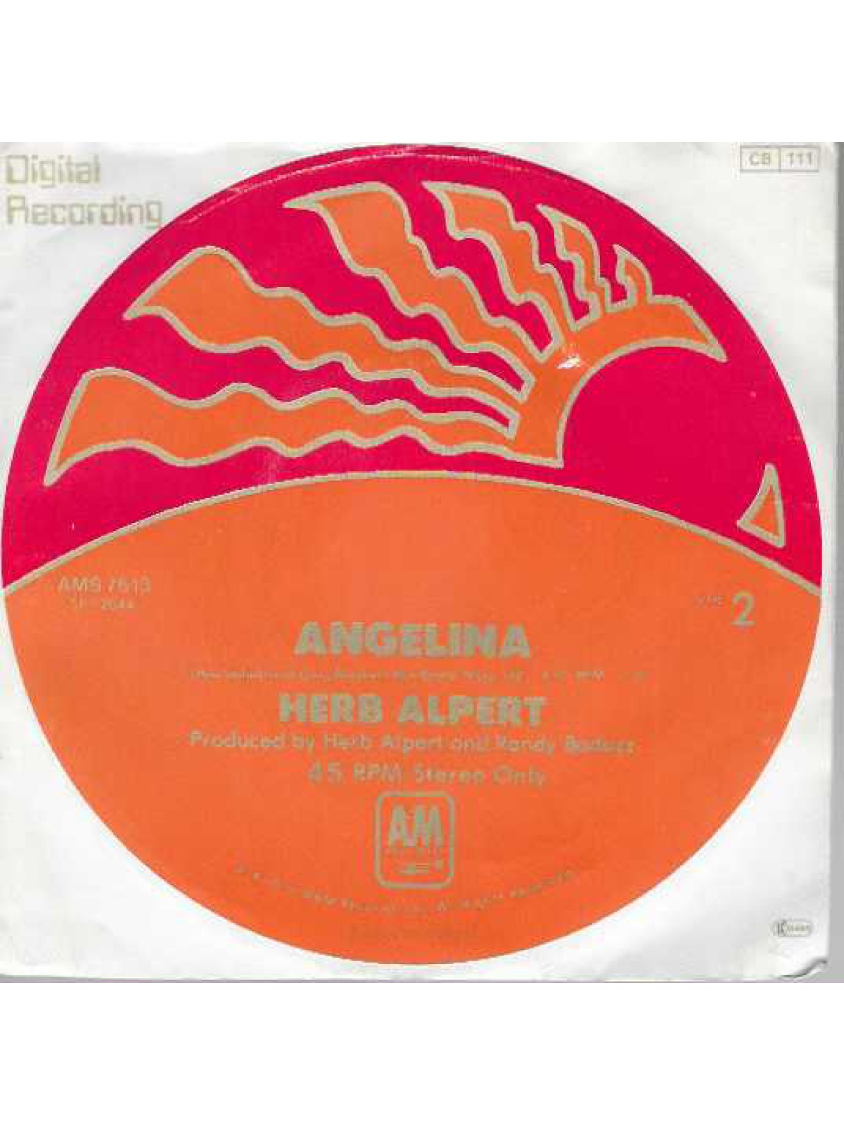 SINGLE / Herb Alpert – Rise