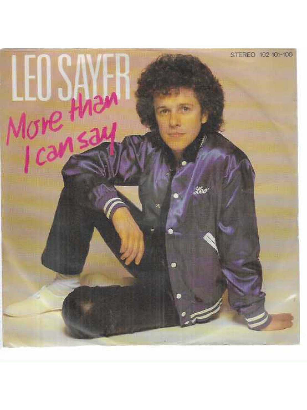 SINGLE / Leo Sayer – More Than I Can Say