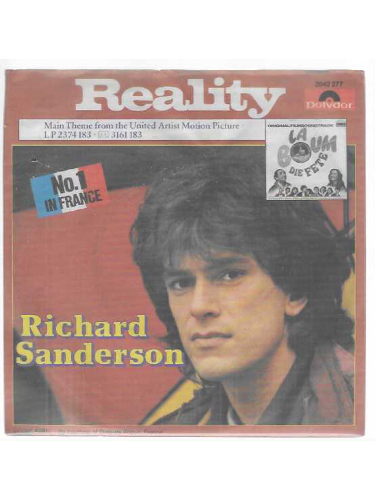 SINGLE / Richard Sanderson – Reality