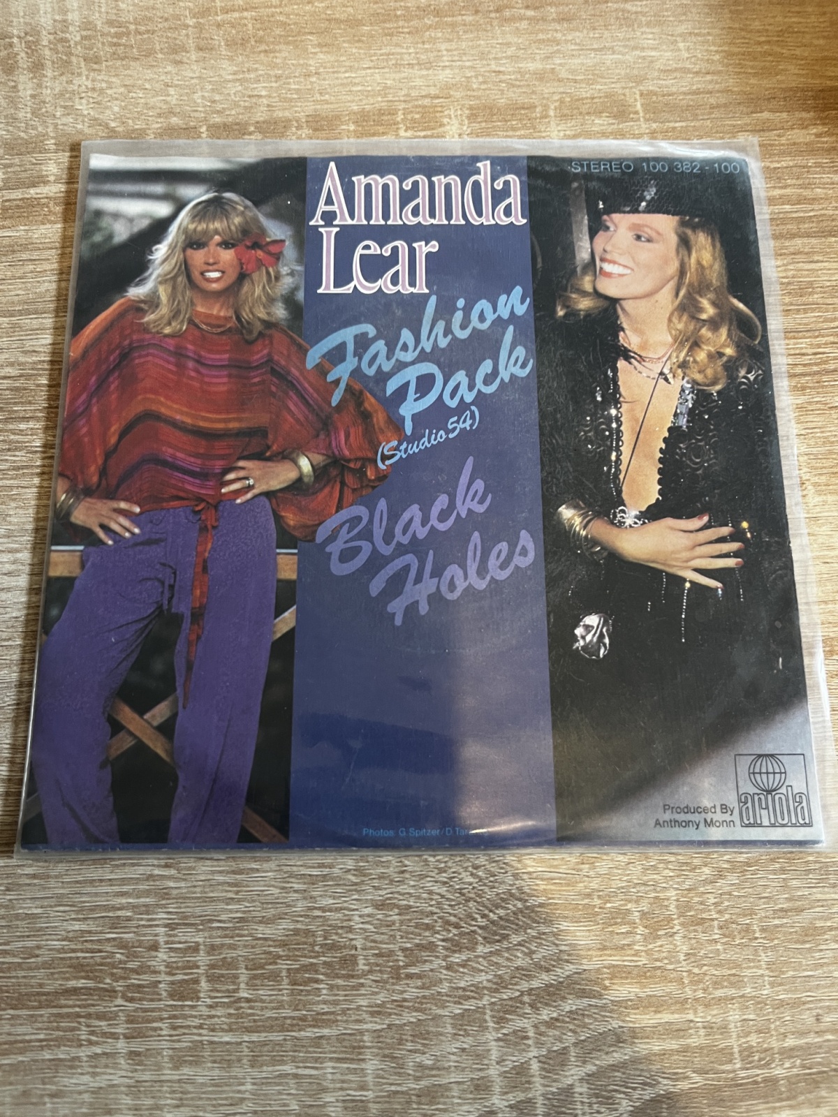 SINGLE / Amanda Lear – Fashion Pack (Studio 54) / Black Holes