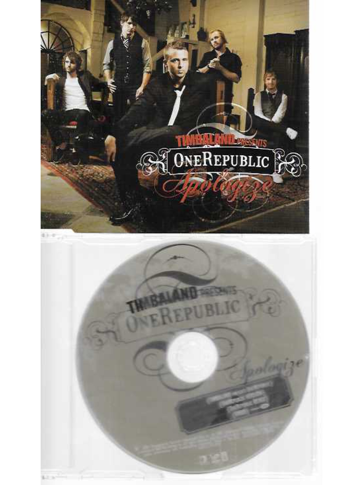 CD / Timbaland Presents OneRepublic – Apologize