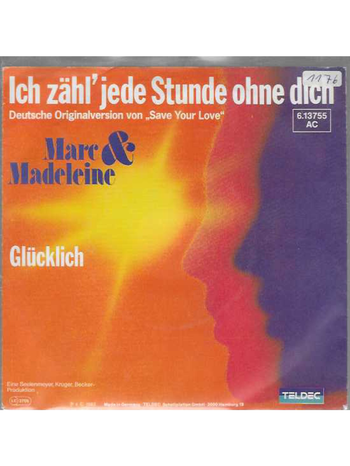 SINGLE / Marc & Madeleine – Ich Zähl' Jede Stunde Ohne Dich (Save Your Love)