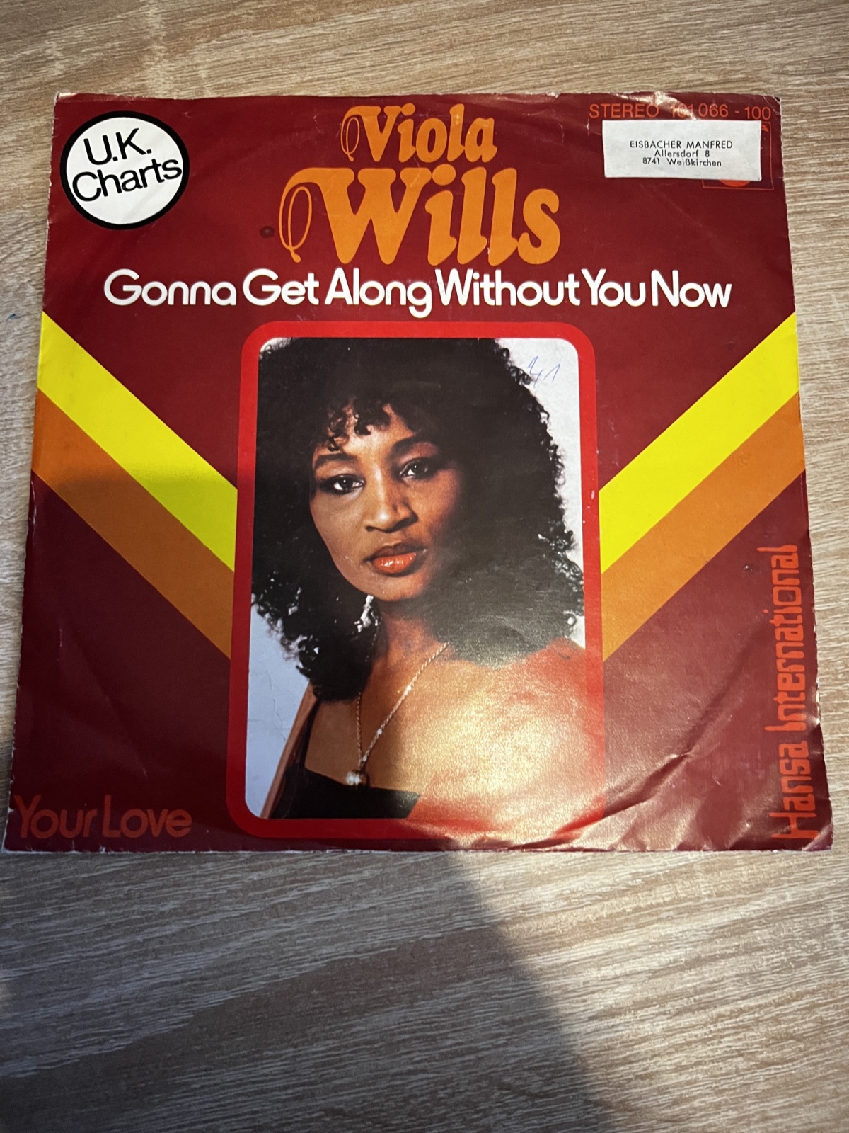 SINGLE / Viola Wills – Gonna Get Along Without You Now