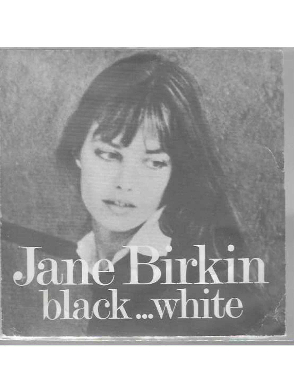 SINGLE / Jane Birkin – Black... White