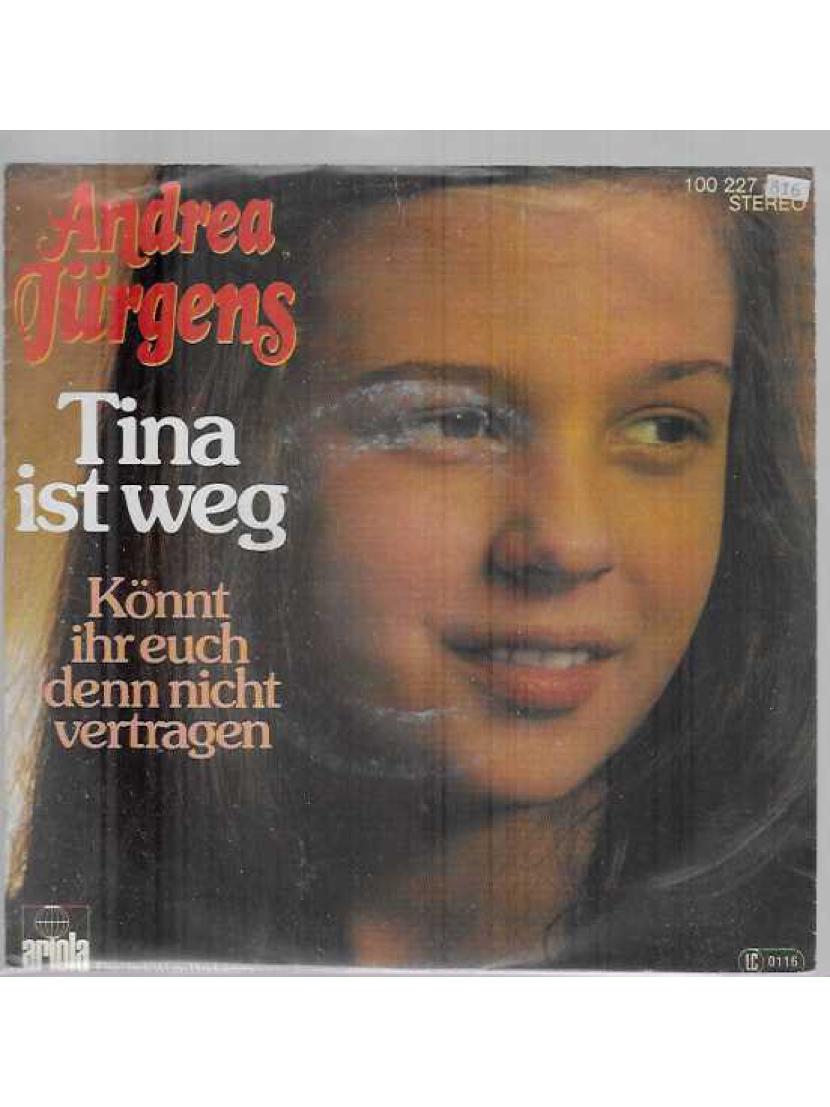 SINGLE / Andrea Jürgens – Tina Ist Weg