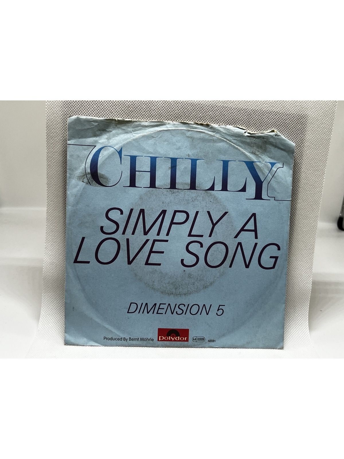 SINGLE / Chilly – Simply A Love Song