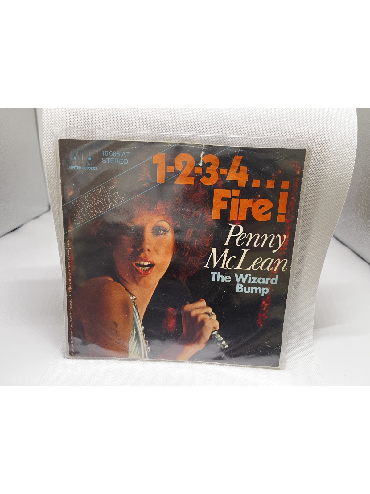 SINGLE / Penny McLean – 1-2-3-4... Fire! / The Wizard Bump