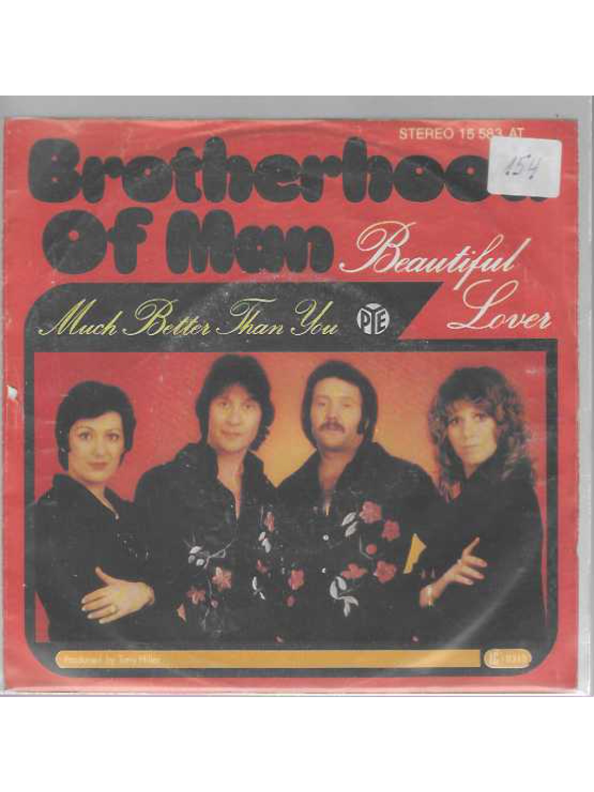 SINGLE / Brotherhood Of Man – Beautiful Lover