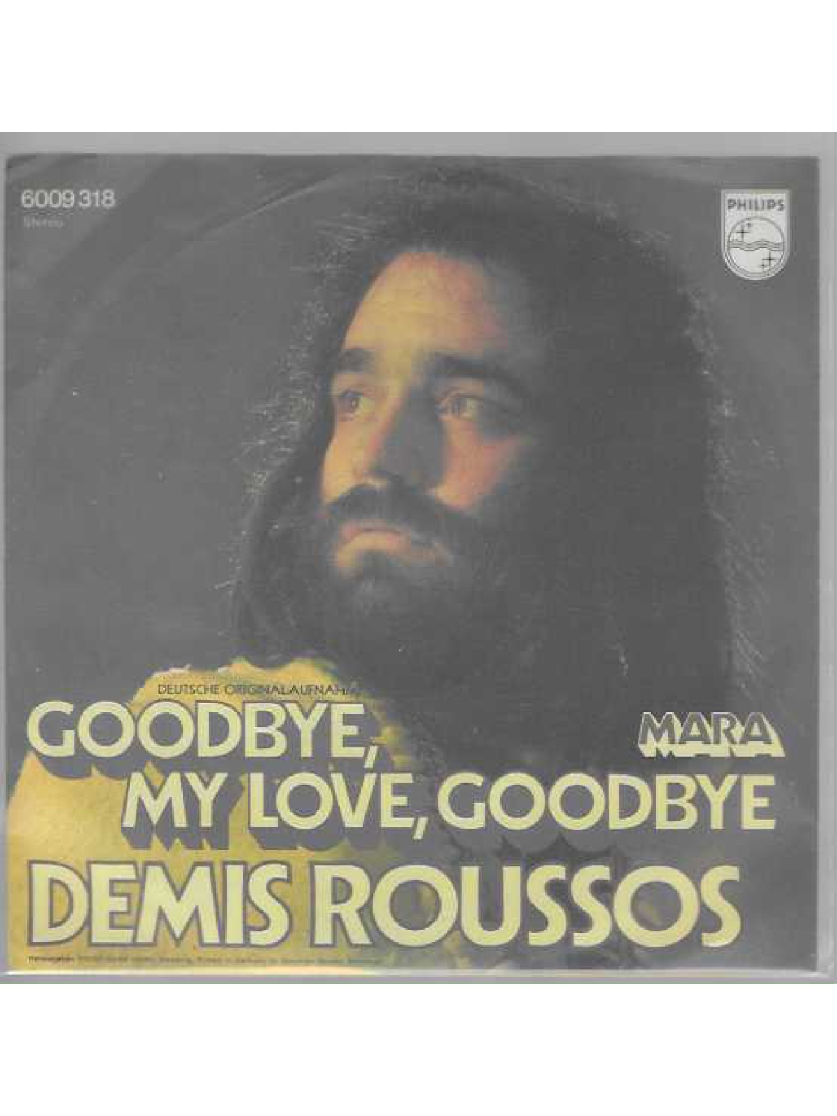 SINGLE / Demis Roussos – Goodbye, My Love, Goodbye