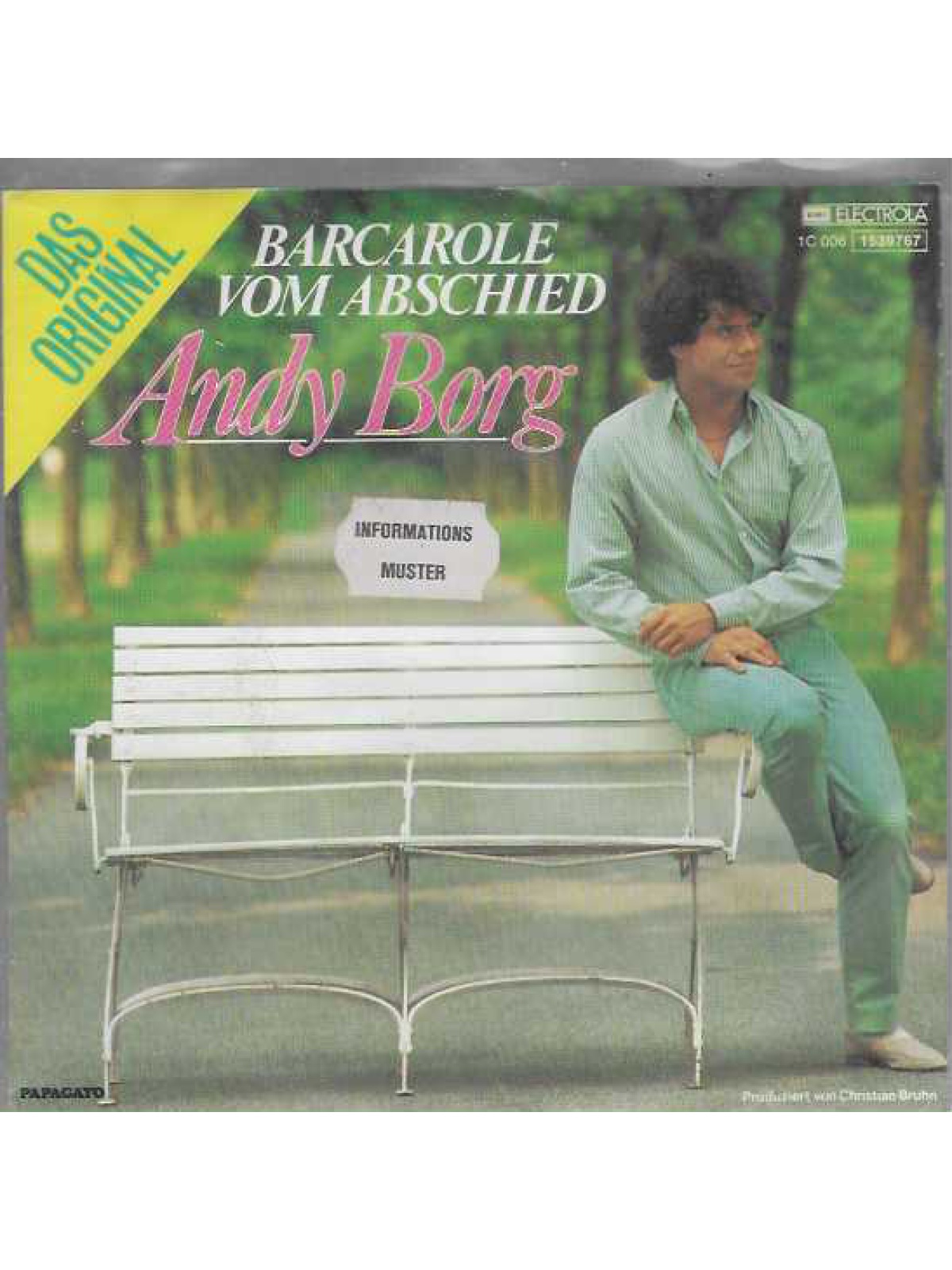 SINGLE / Andy Borg – Barcarole Vom Abschied