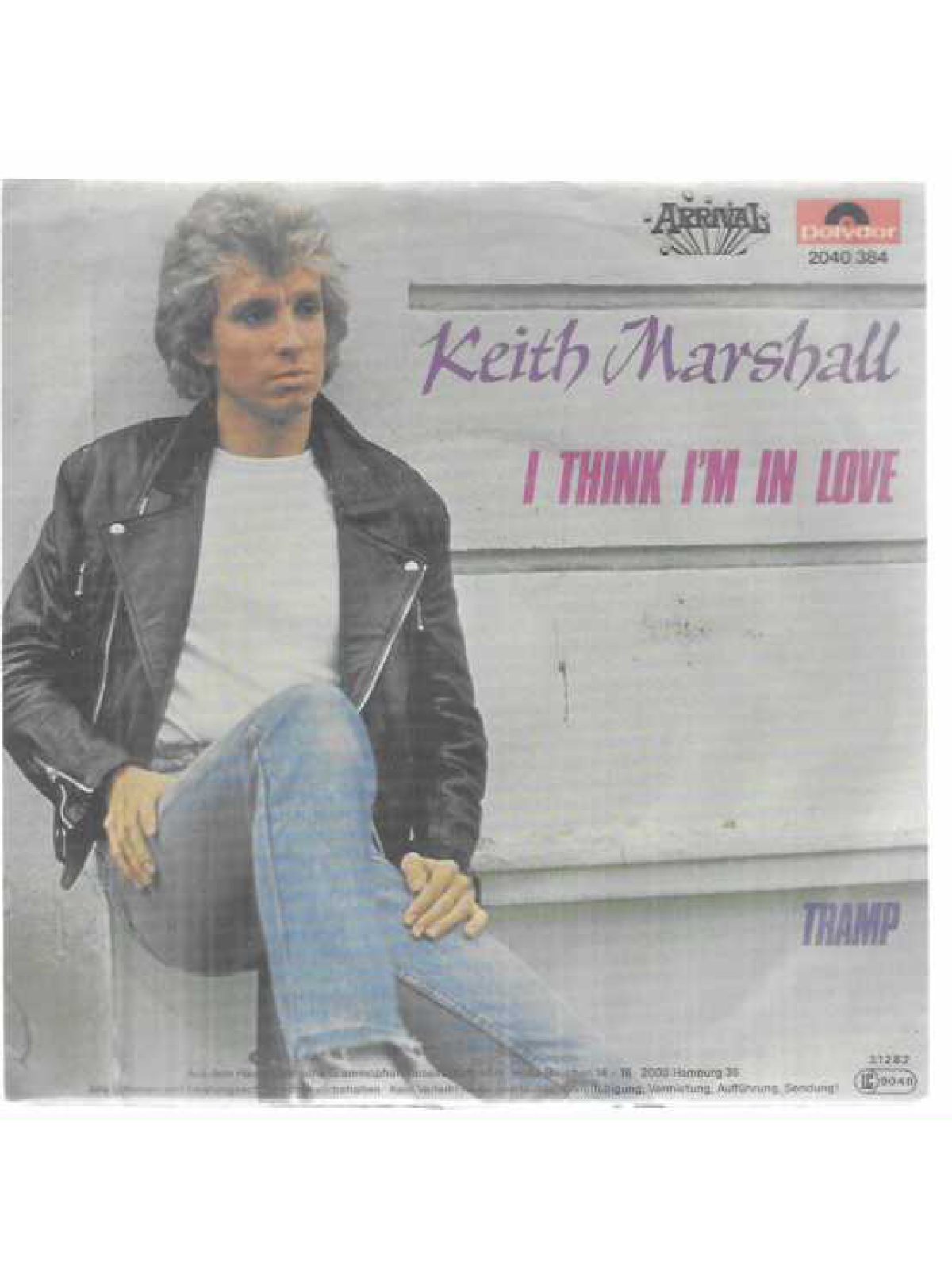 SINGLE / Keith Marshall – I Think I'm In Love