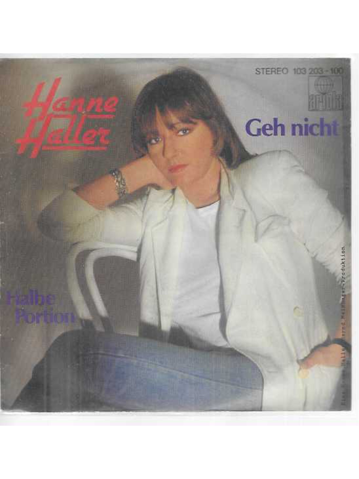 SINGLE / Hanne Haller – Geh Nicht