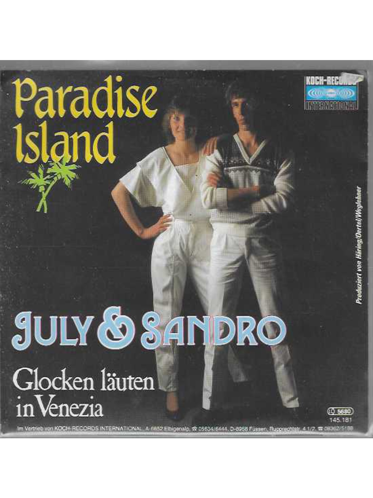 SINGLE / July & Sandro – Paradise Island