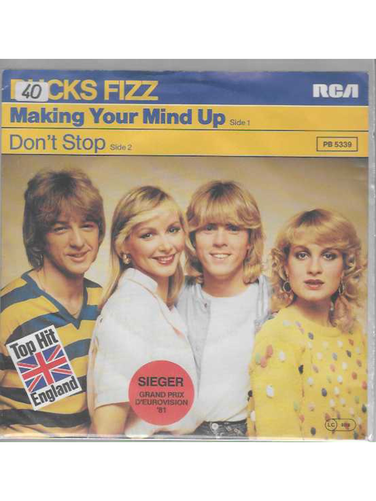 SINGLE / Bucks Fizz – Making Your Mind Up