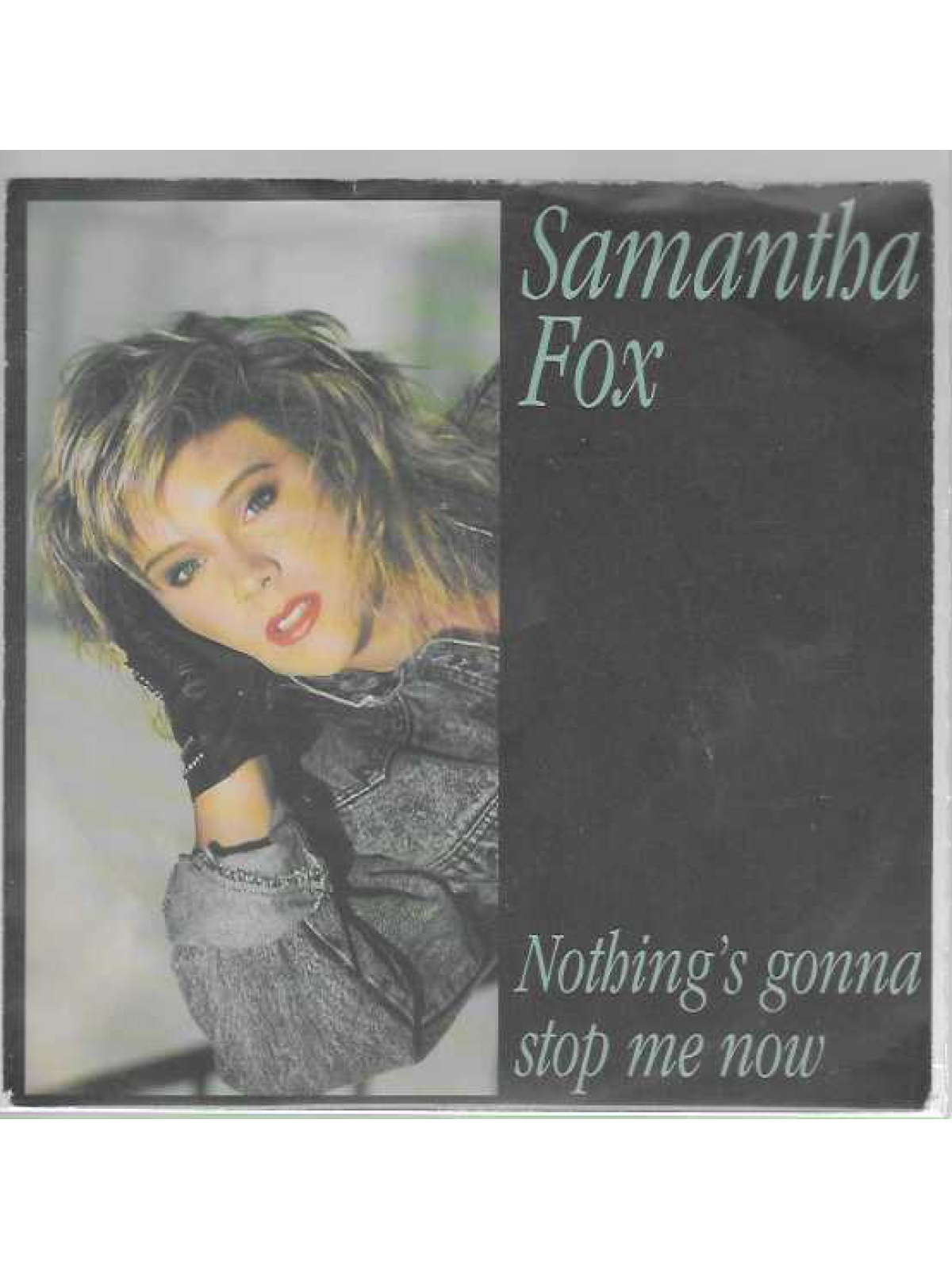 SINGLE / Samantha Fox – Nothing's Gonna Stop Me Now