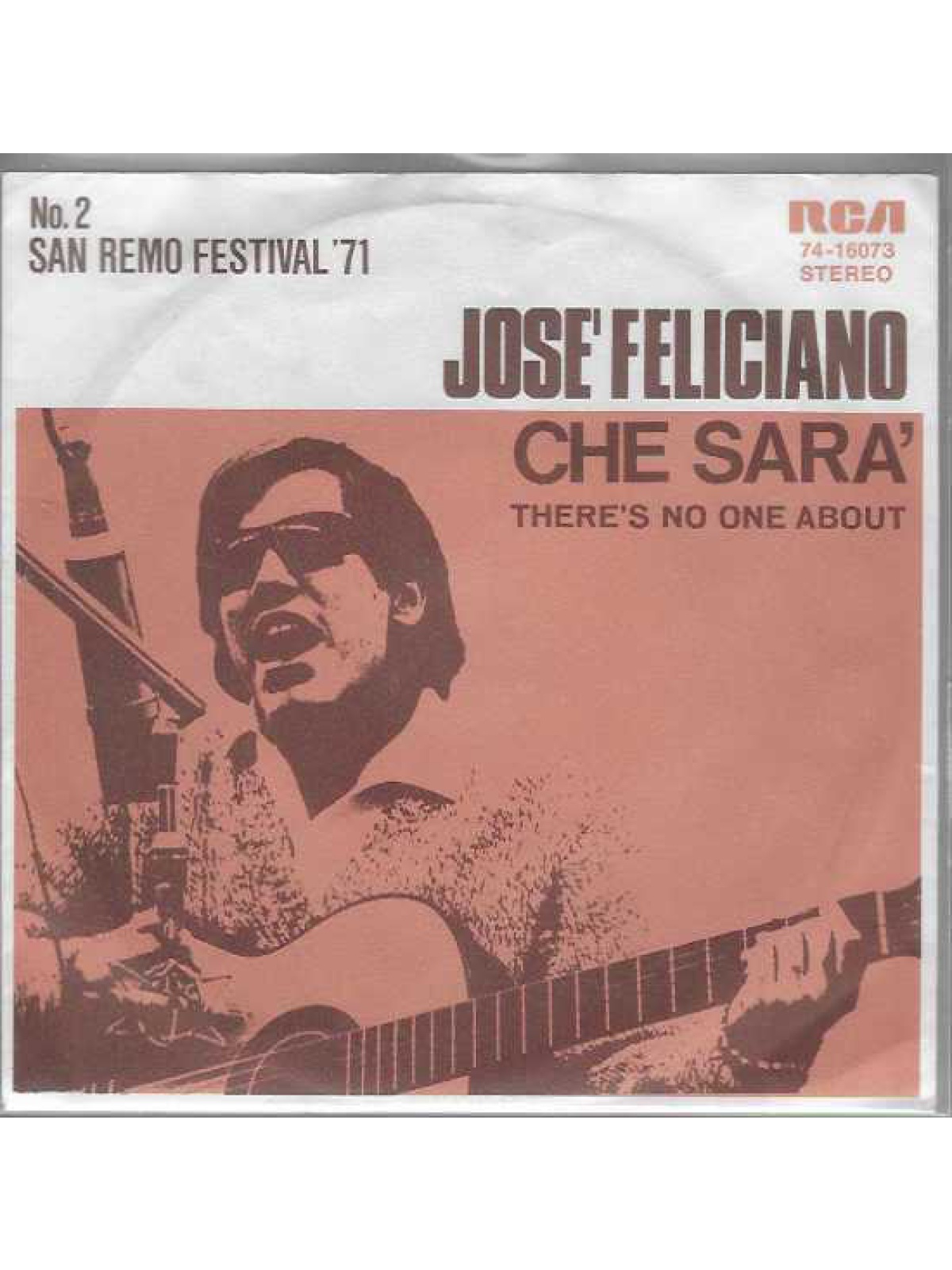 SINGLE / José Feliciano – Che Sara'