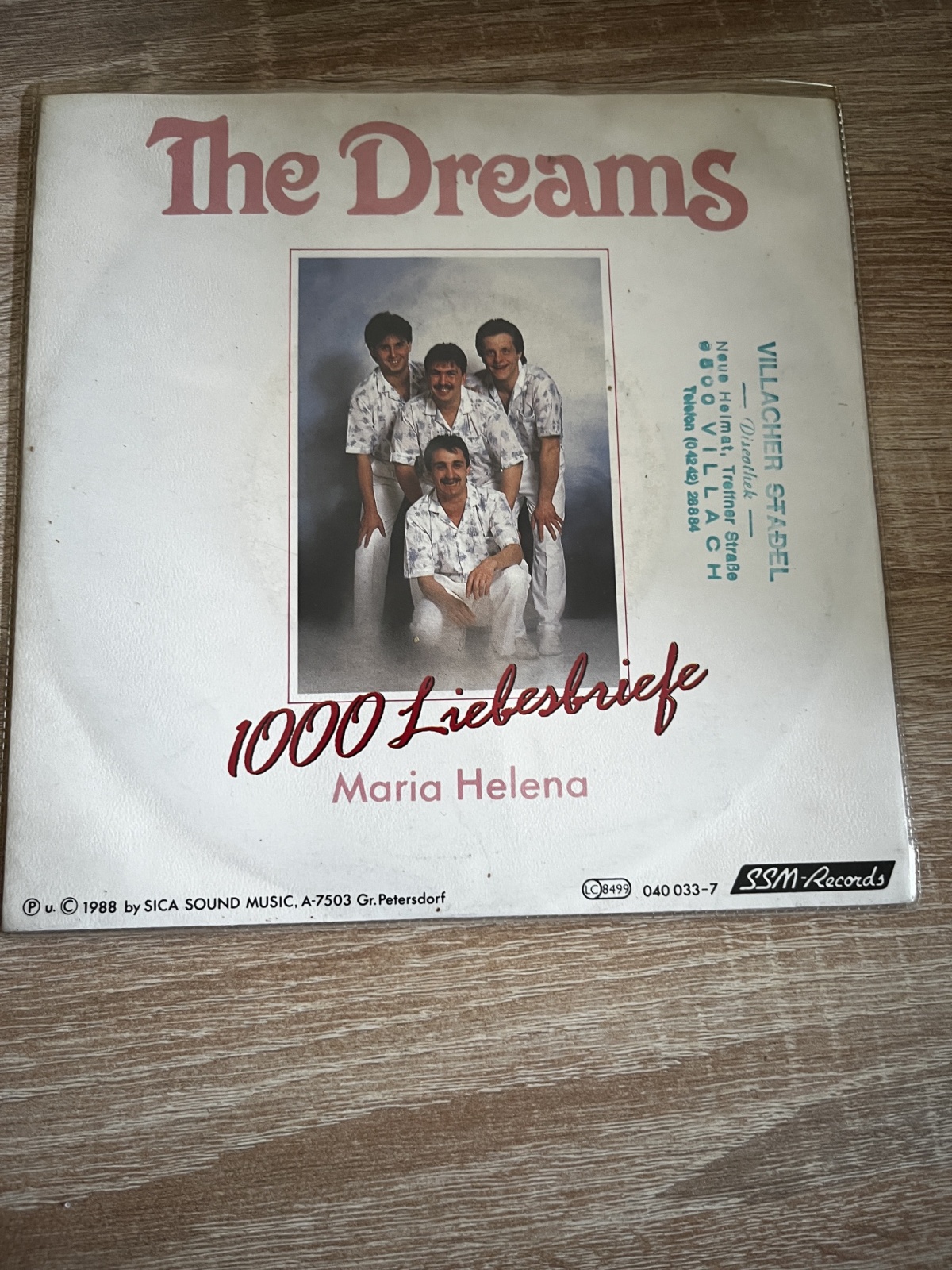 SINGLE / The Dreams – 1000 Liebesbriefe