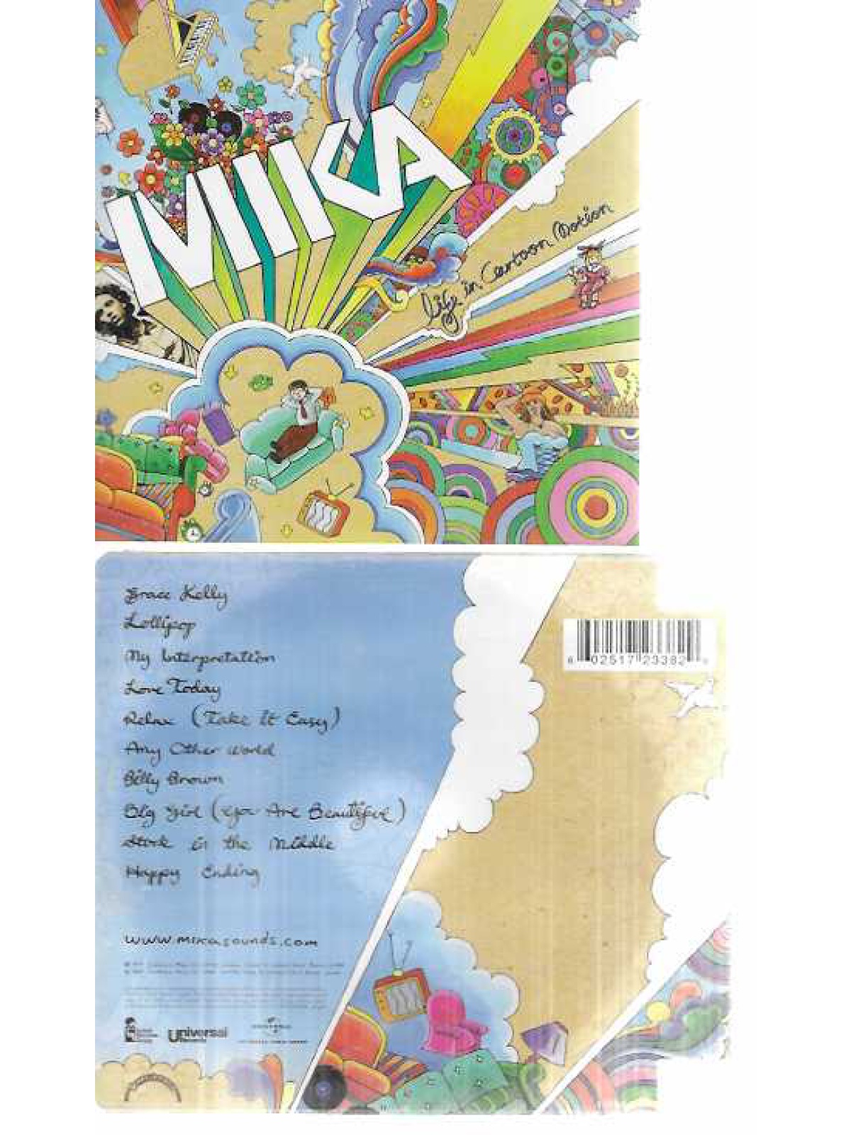 CD / MIKA – Life In Cartoon Motion