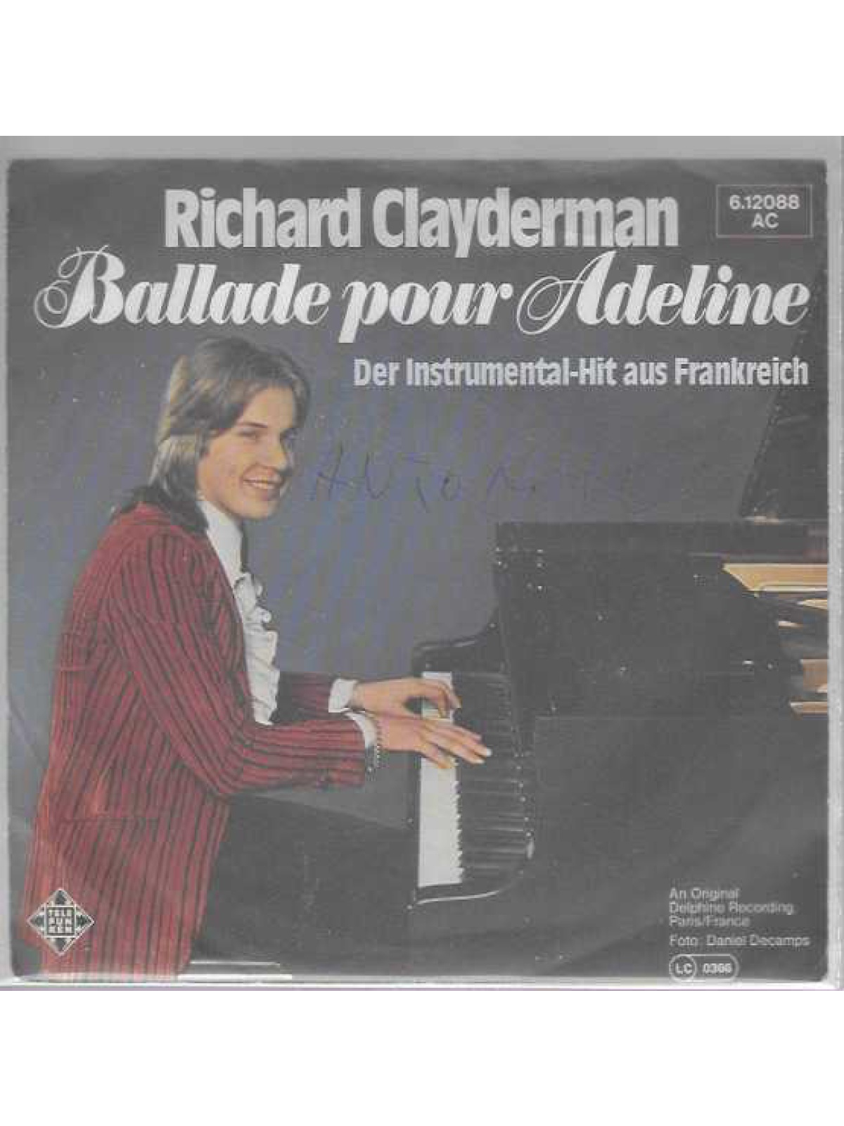 SINGLE / Richard Clayderman – Ballade Pour Adeline