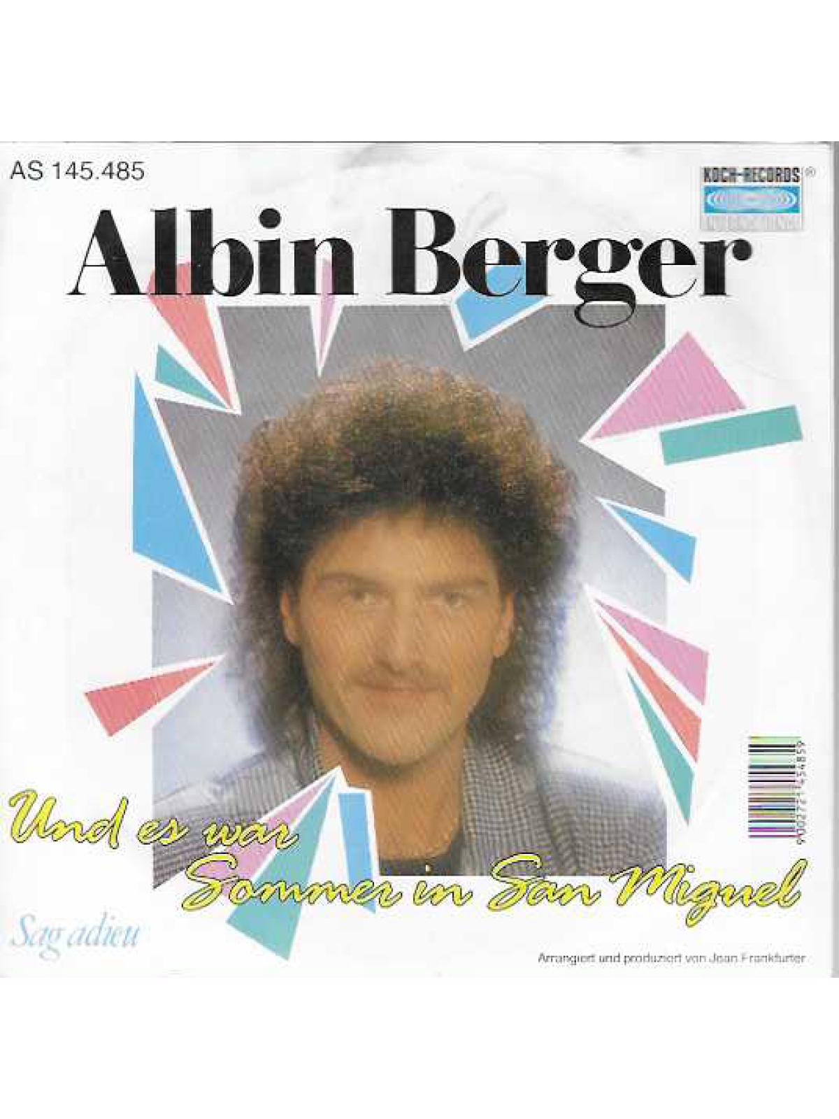 SINGLE / Albin Berger – Und Es War Sommer In San Miguel