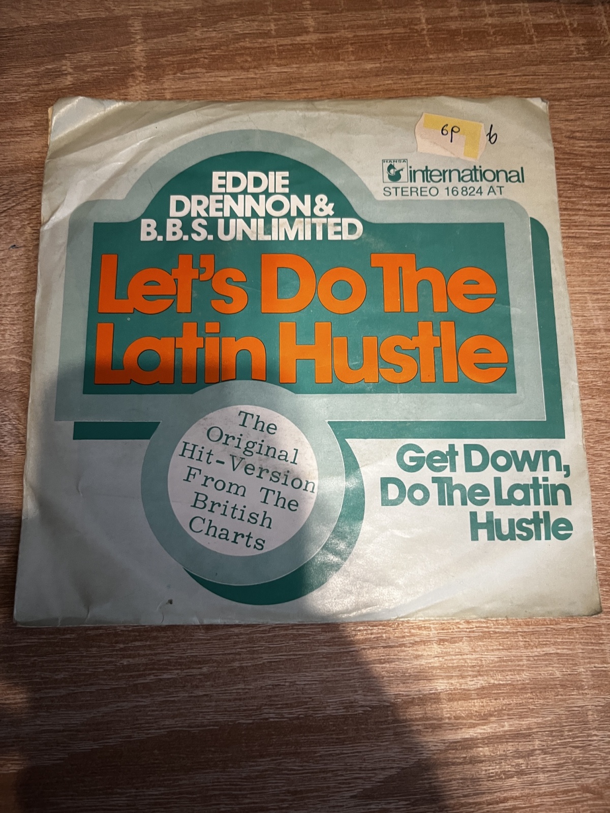 SINGLE / Eddie Drennon & B.B.S. Unlimited – Let's Do The Latin Hustle