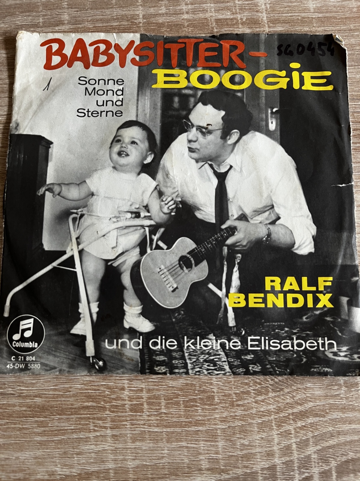 SINGLE / Ralf Bendix Und Die Kleine Elisabeth – Babysitter-Boogie