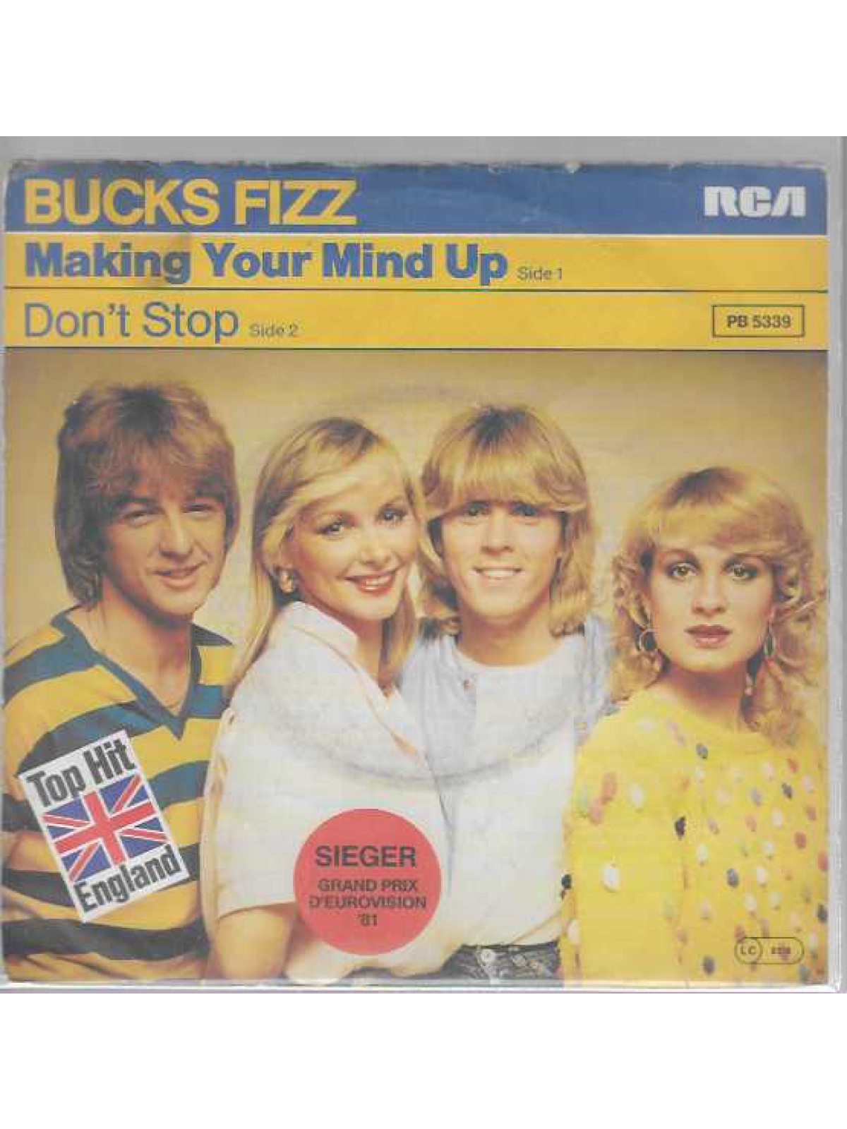 SINGLE / Bucks Fizz – Making Your Mind Up