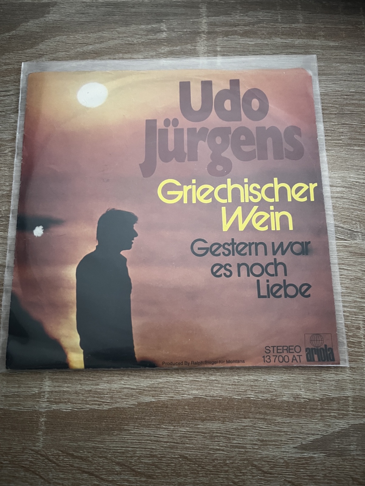 SINGLE / Udo Jürgens – Griechischer Wein