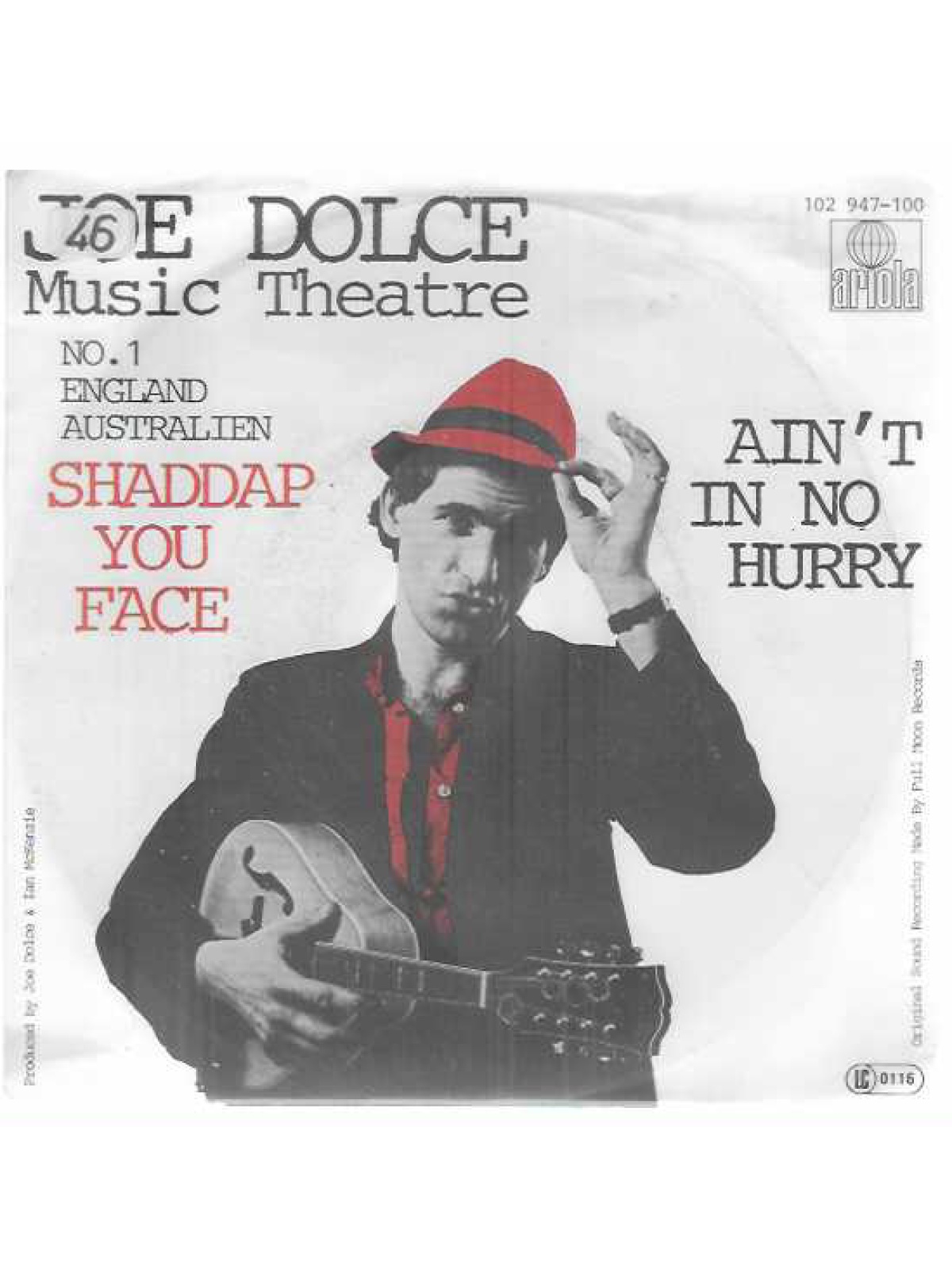 SINGLE / Joe Dolce Music Theatre – Shaddap You Face