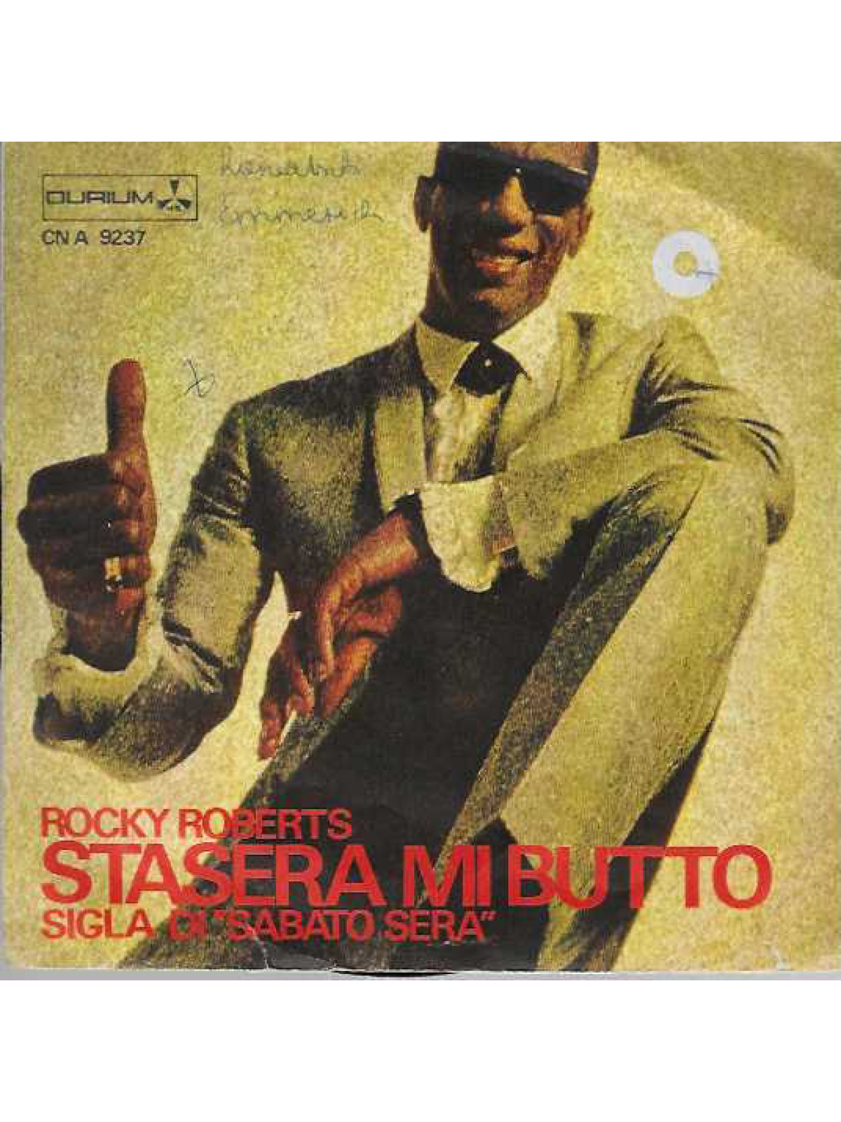 SINGLE / Rocky Roberts – Stasera Mi Butto