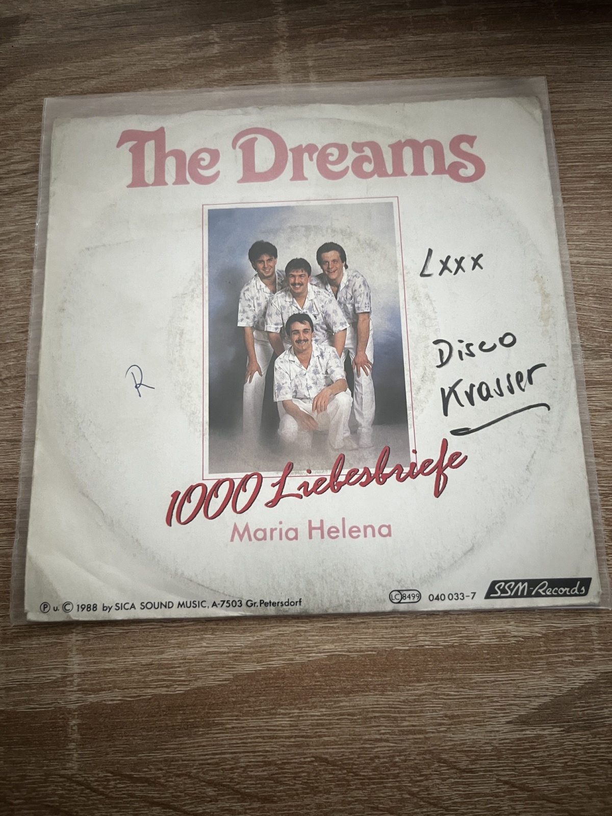 SINGLE / The Dreams – 1000 Liebesbriefe