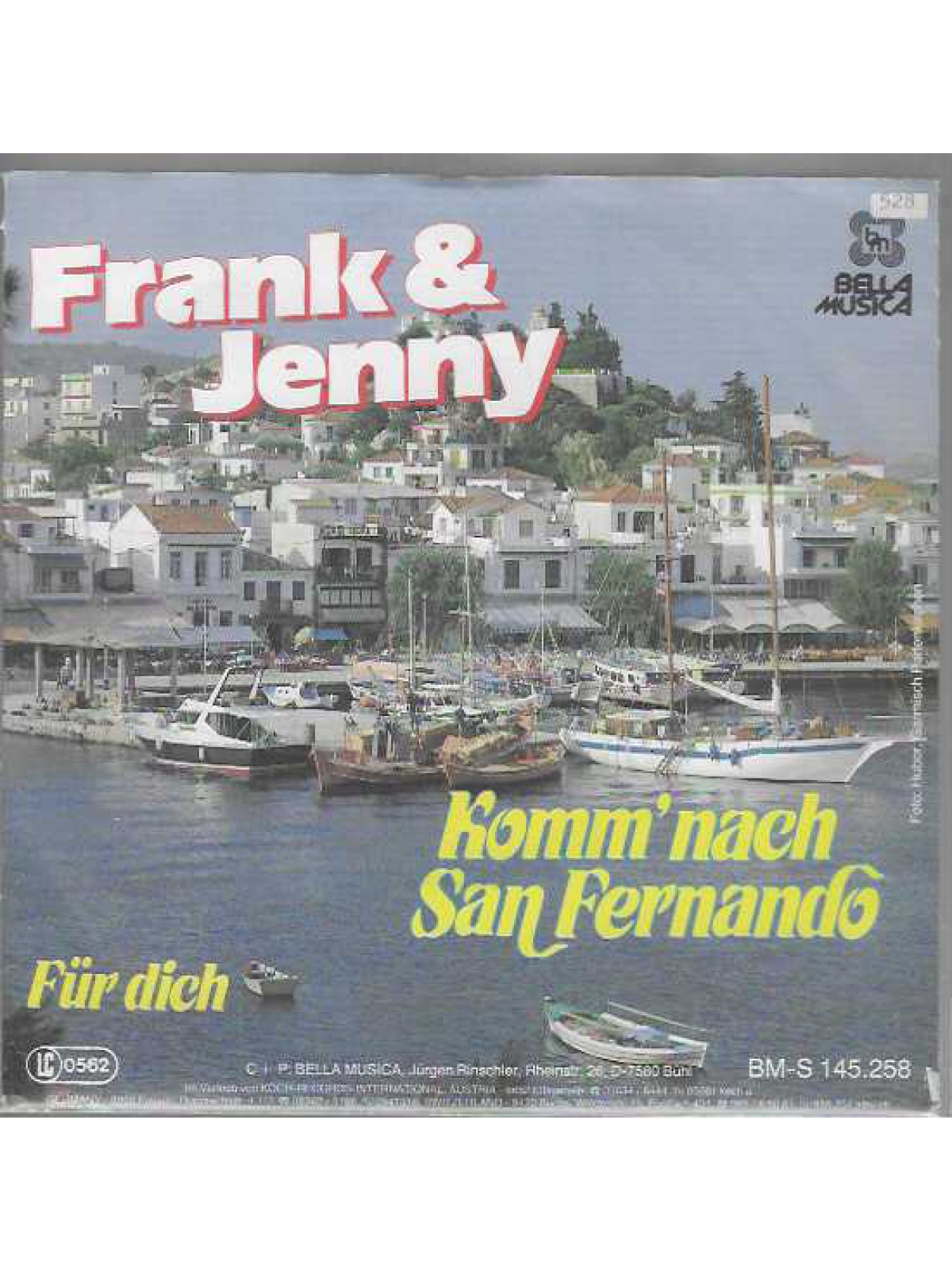 SINGLE / Frank & Jenny – Komm' Nach San Fernando