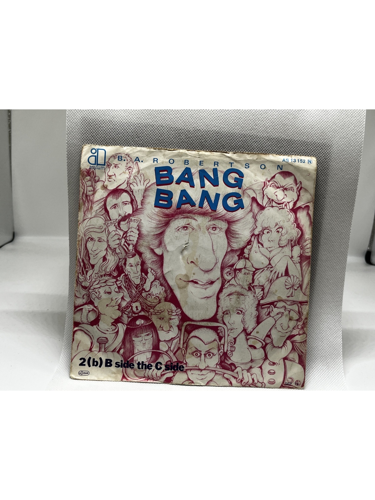 SINGLE / B. A. Robertson – Bang Bang