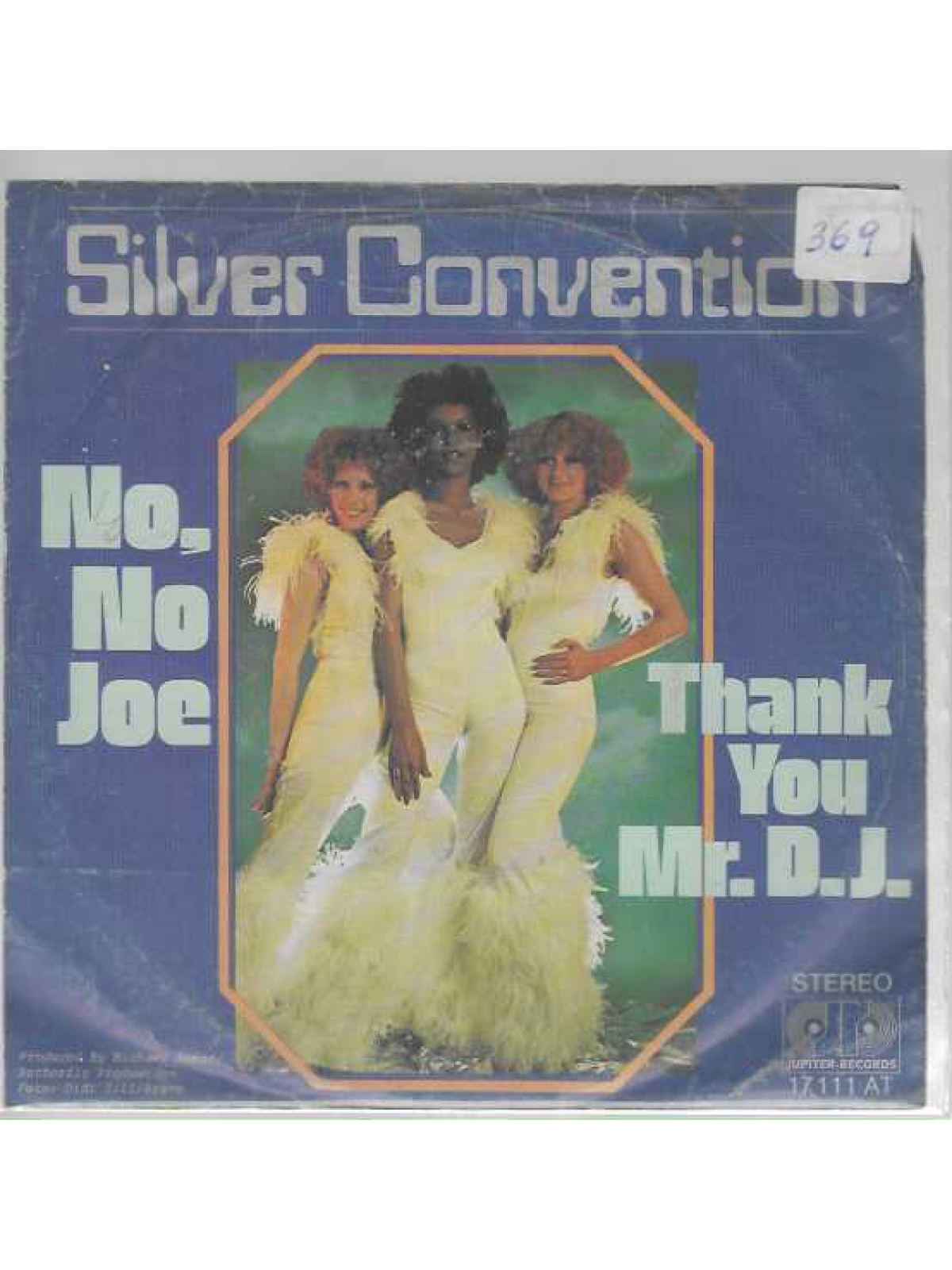 SINGLE / Silver Convention – No, No Joe / Thank You, Mr. D.J.