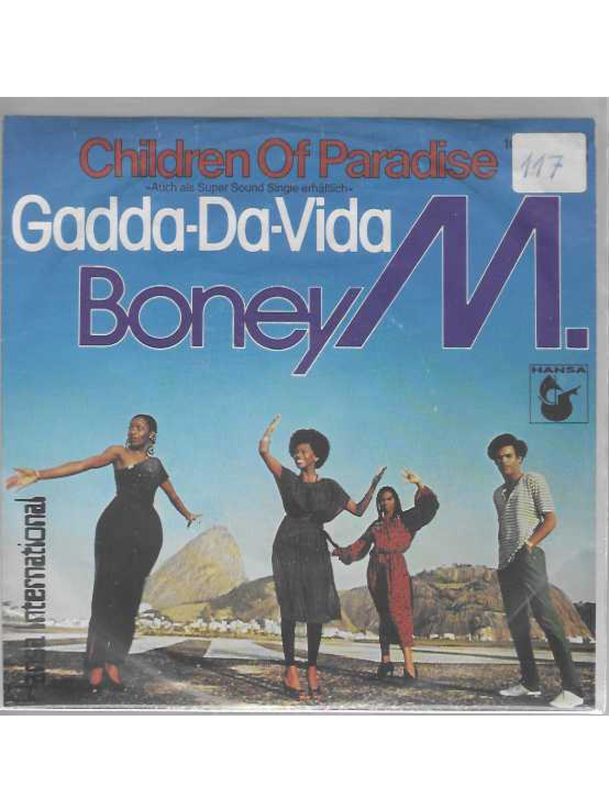 SINGLE / Boney M. – Children Of Paradise / Gadda-Da-Vida