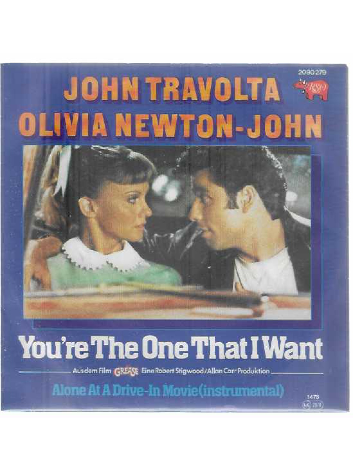 SINGLE / John Travolta & Olivia Newton-John – You're The One That I Want