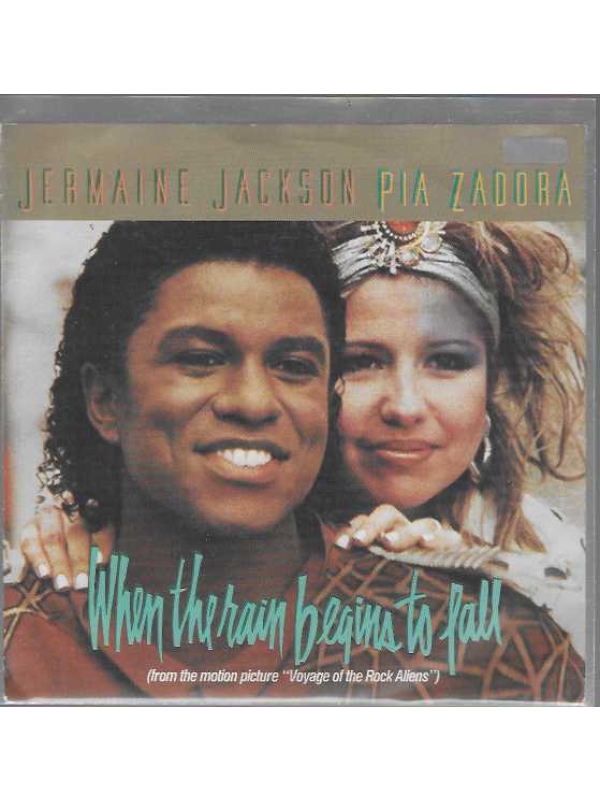 SINGLE / Jermaine Jackson, Pia Zadora – When The Rain Begins To Fall