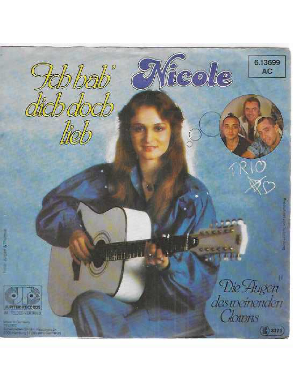 SINGLE / Nicole, Trio – Ich Hab' Dich Doch Lieb