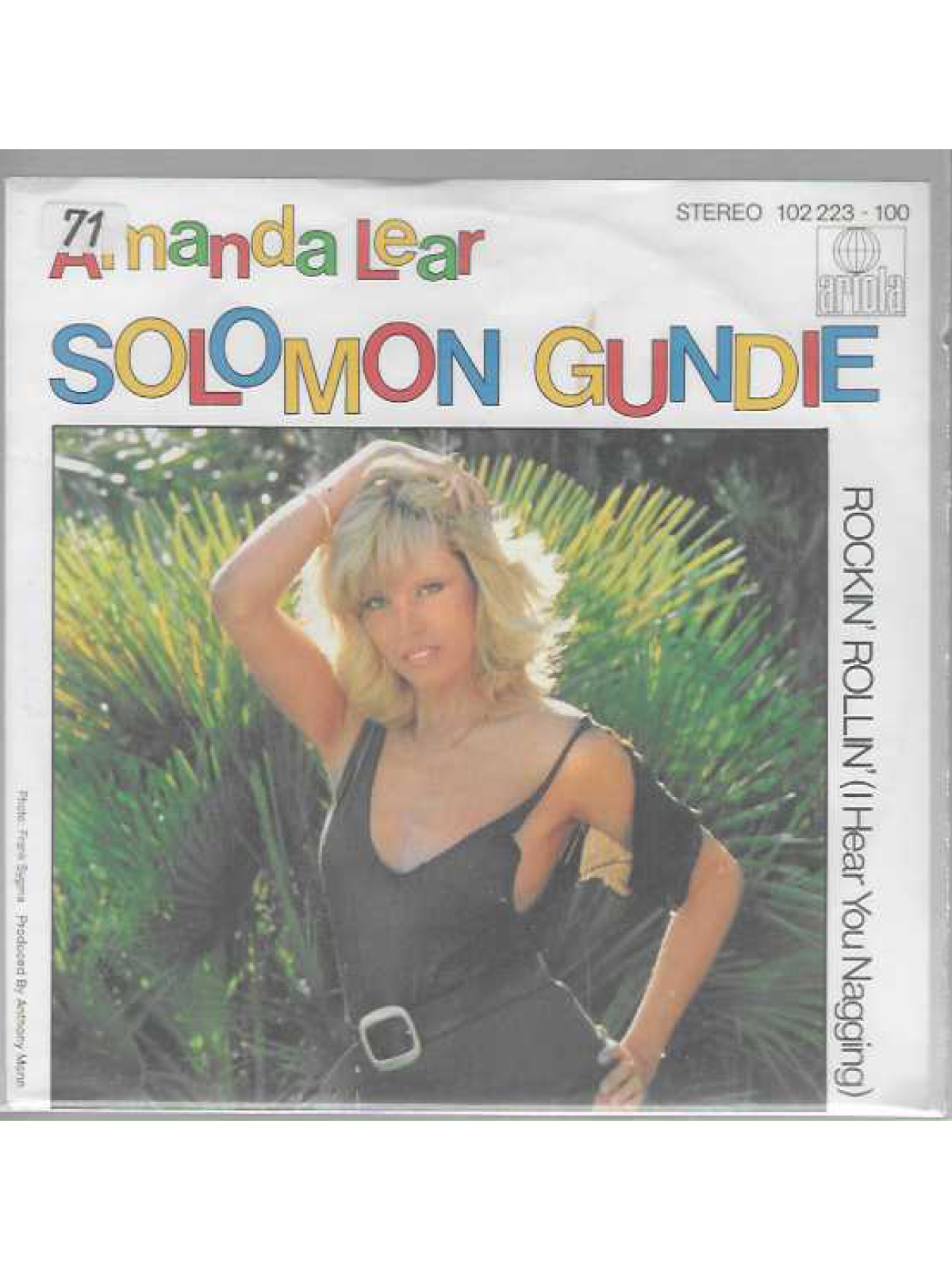 SINGLE / Amanda Lear – Solomon Gundie