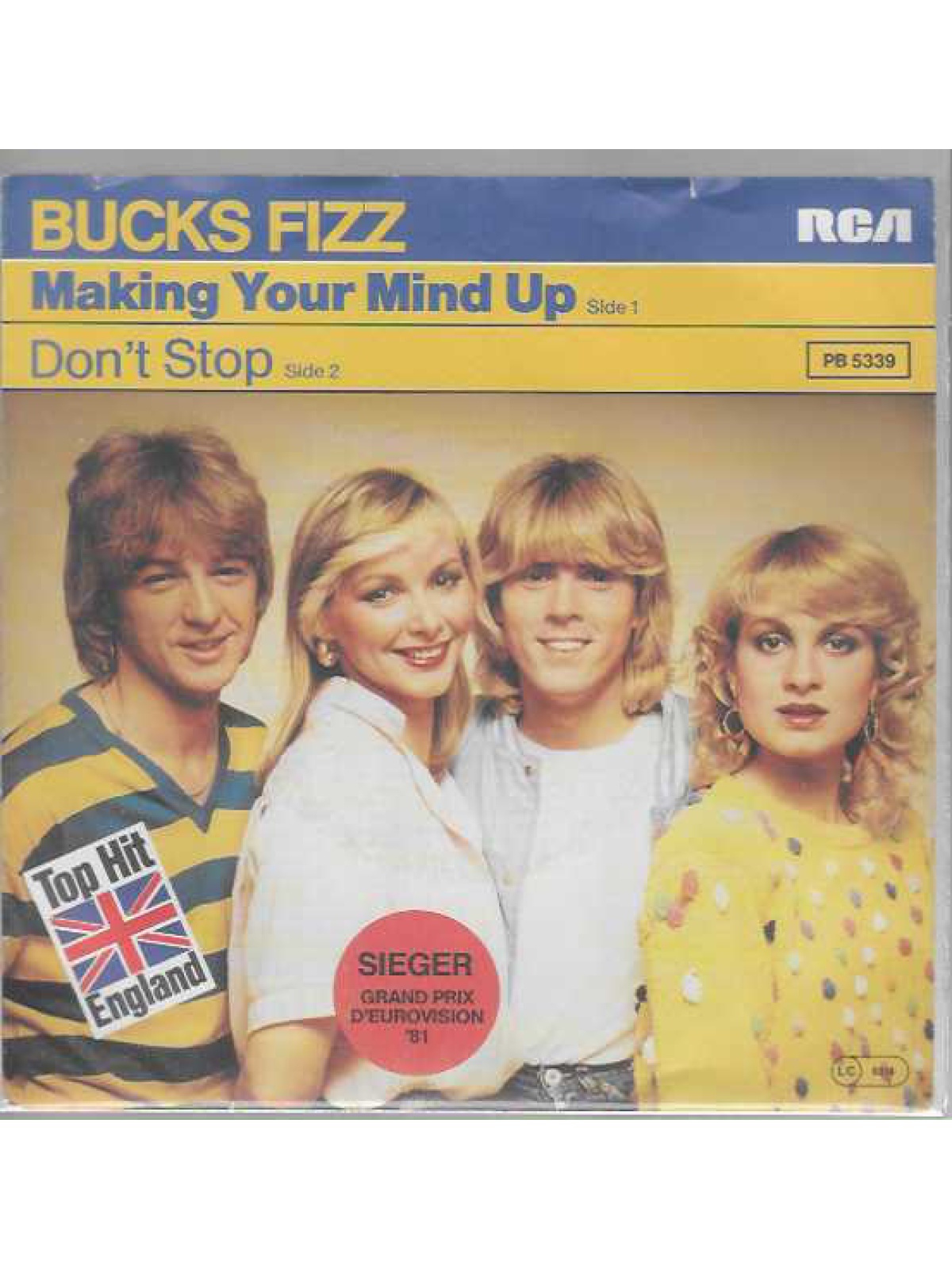 SINGLE / Bucks Fizz – Making Your Mind Up