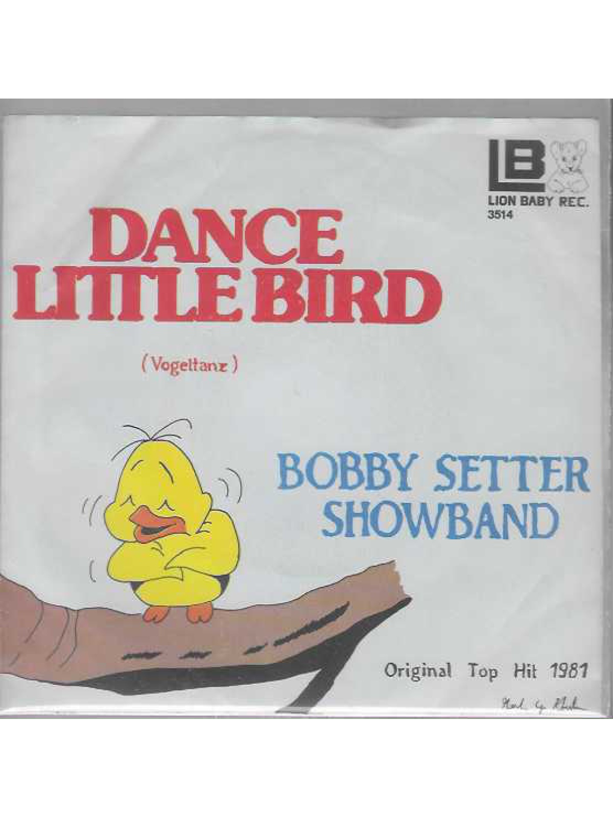 SINGLE / Bobby Setter Showband – Dance Little Bird (Vogeltanz)