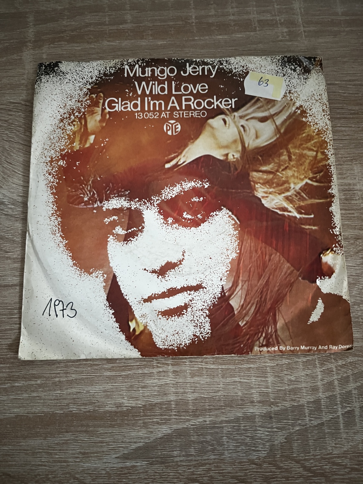 SINGLE / Mungo Jerry – Wild Love / Glad I'm A Rocker