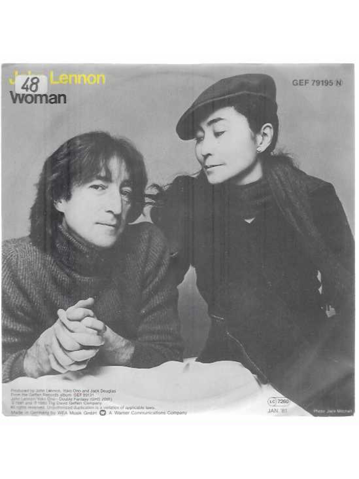 SINGLE / John Lennon – Woman