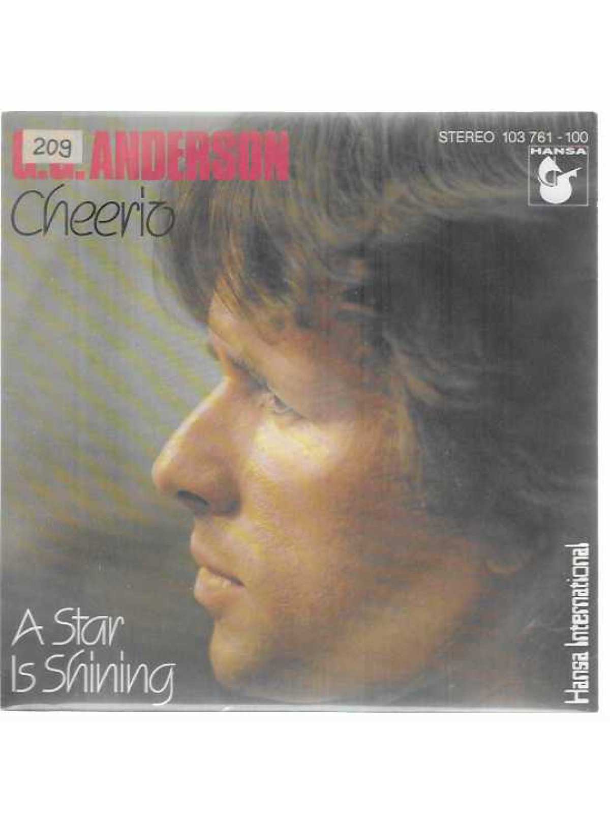 SINGLE / G.G. Anderson – Cheerio