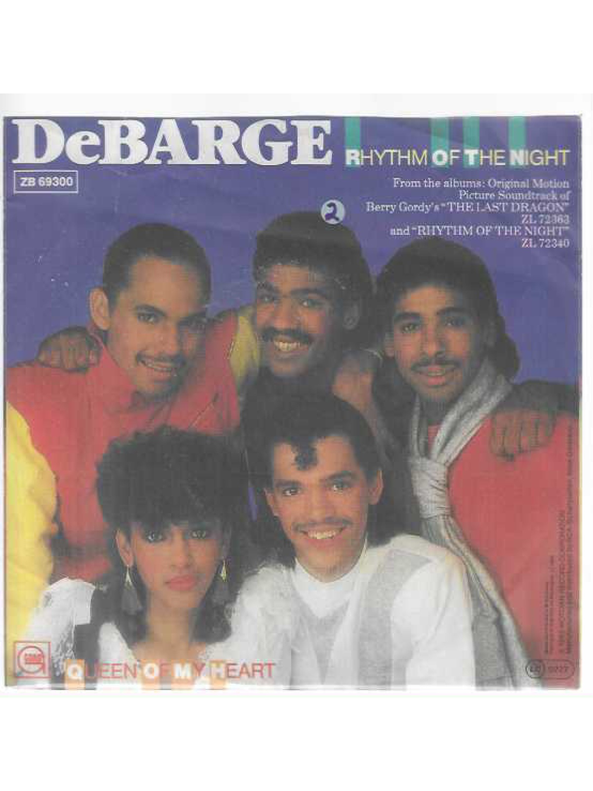 SINGLE / DeBarge – Rhythm Of The Night