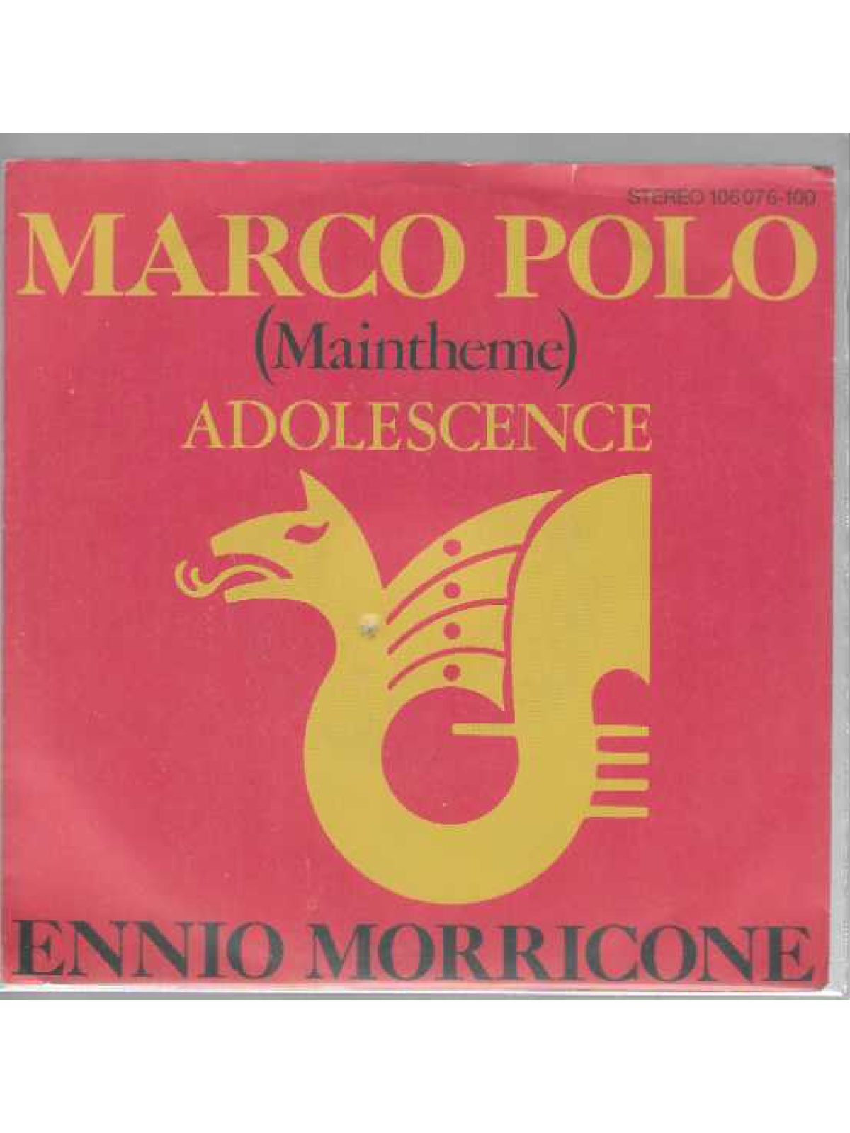 SINGLE / Ennio Morricone – Marco Polo (Maintheme)