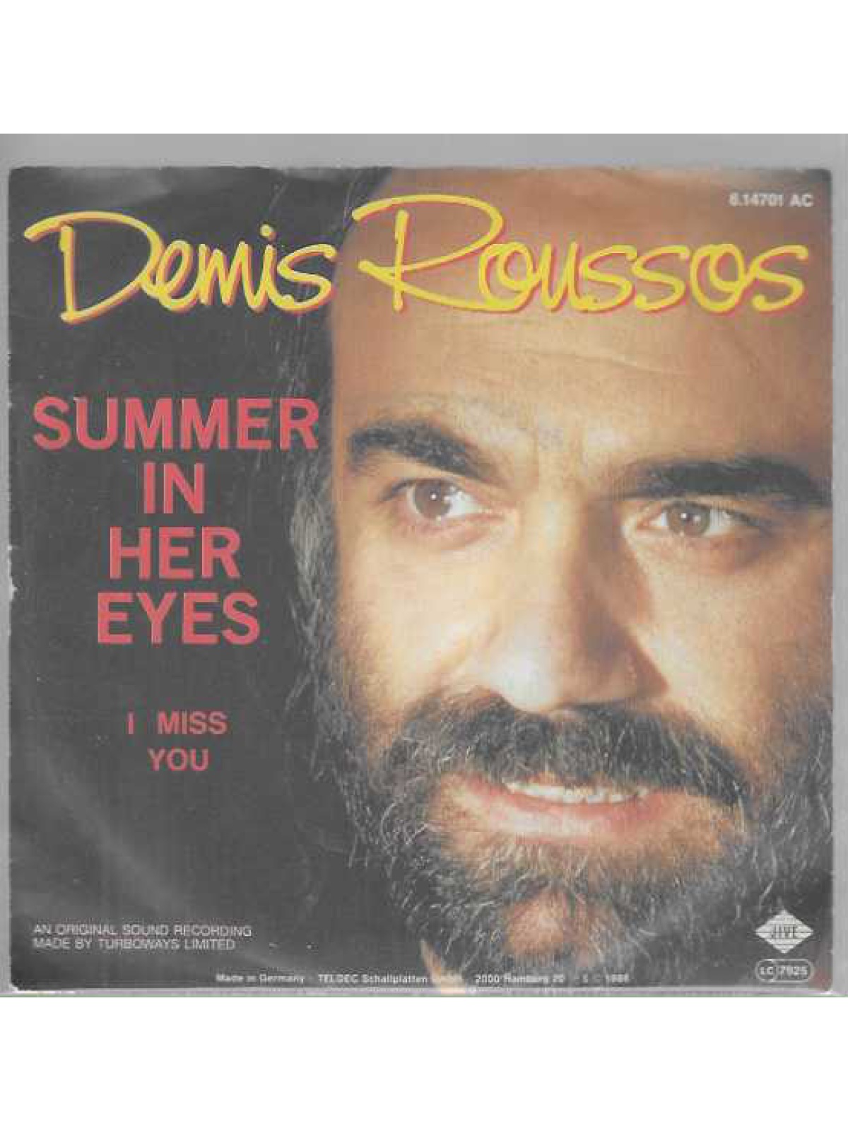 SINGLE / Demis Roussos – Summer In Her Eyes