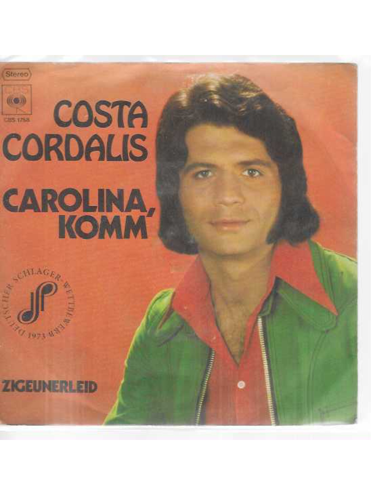 SINGLE / Costa Cordalis – Carolina, Komm