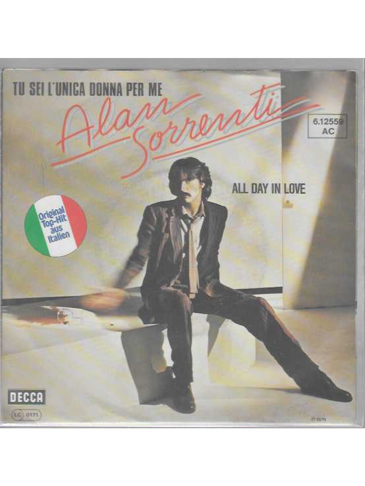 SINGLE / Alan Sorrenti – Tu Sei L'unica Donna Per Me